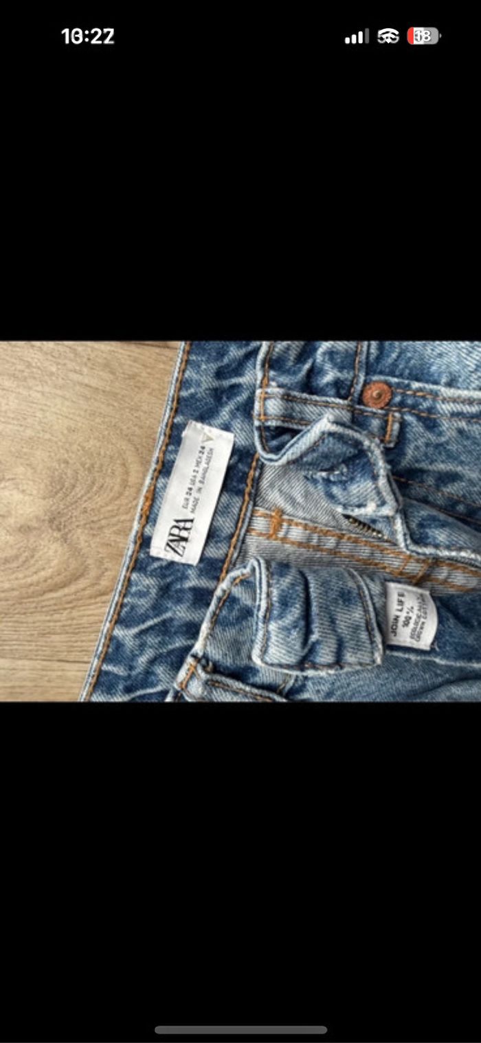 Jeans Zara taille 34 XS - photo numéro 2