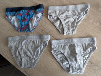 Lot de 4 slips garçon Zeeman 2 ans 92 cm