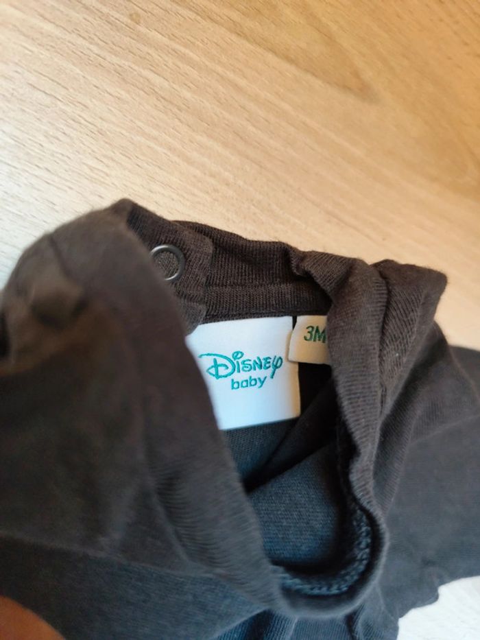 Tee shirt 3 mois Mickey - photo numéro 3