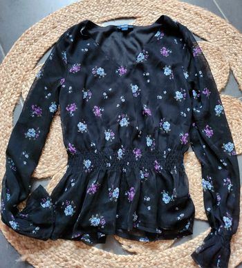 Blouse fleurie