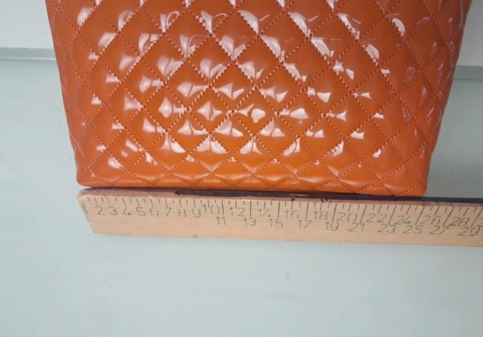 Mac Douglas sac à main été verni orange neuf - photo numéro 10