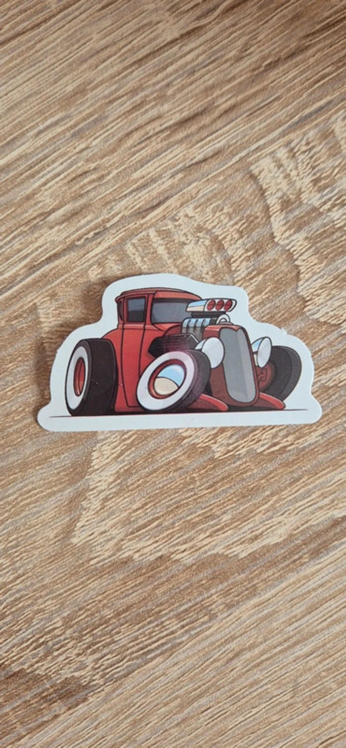 Lot de 50 autocollants Voitures - photo numéro 9