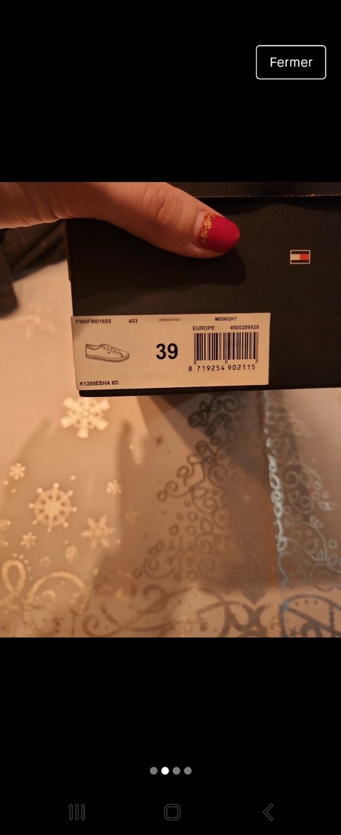 Baskets tommy hilfiger - photo numéro 2