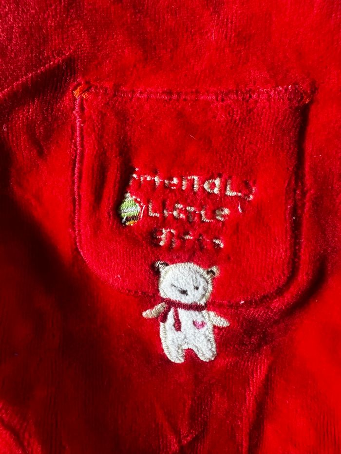 Pyjama Disney rouge nouveau-né (0 mois) - photo numéro 7