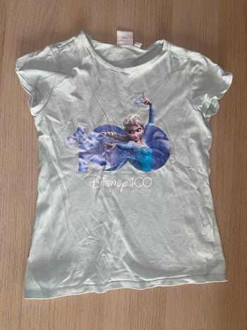 T-shirt reine neiges elsa Queen Disney 100 8 ans fille