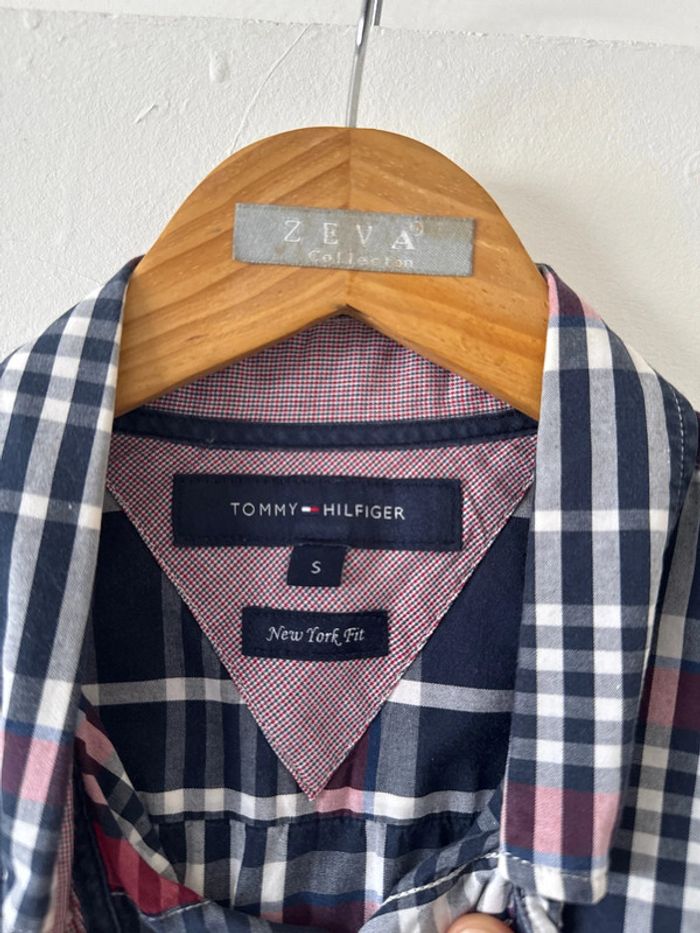 Chemise à carreaux Tommy Hilfiger – Homme – Taille S – Très bon état - photo numéro 4