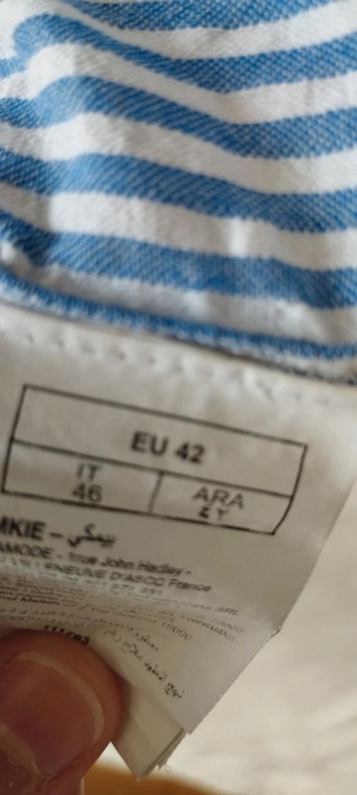 Chemisier rayée Taille 42 - photo numéro 4