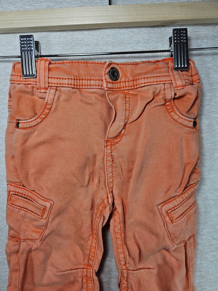 Pantalon orange tape a l'œil 9 mois - photo numéro 2