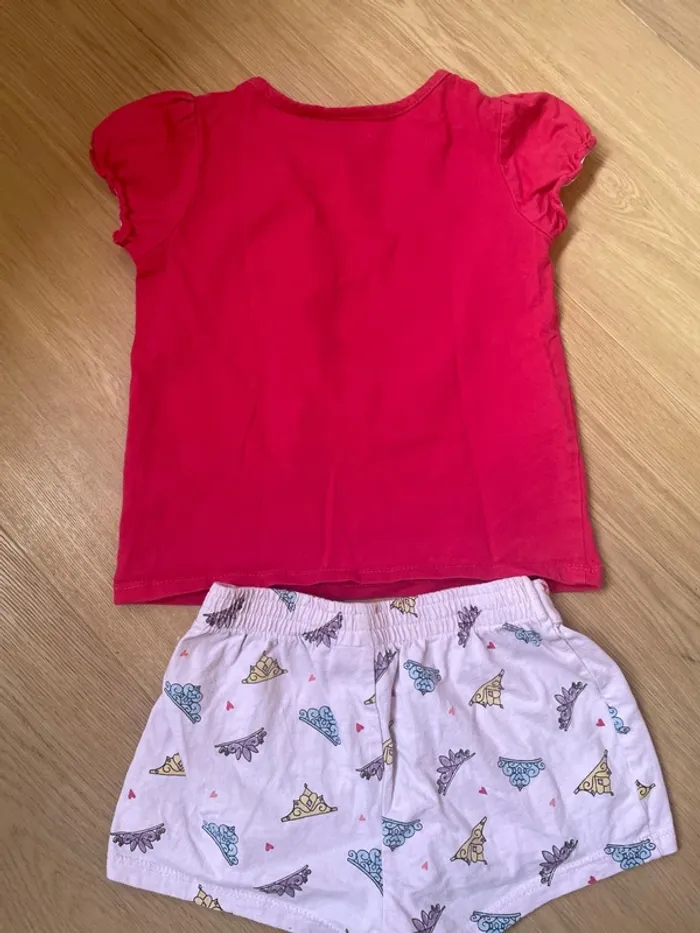 Pyjama short princesses - photo numéro 4