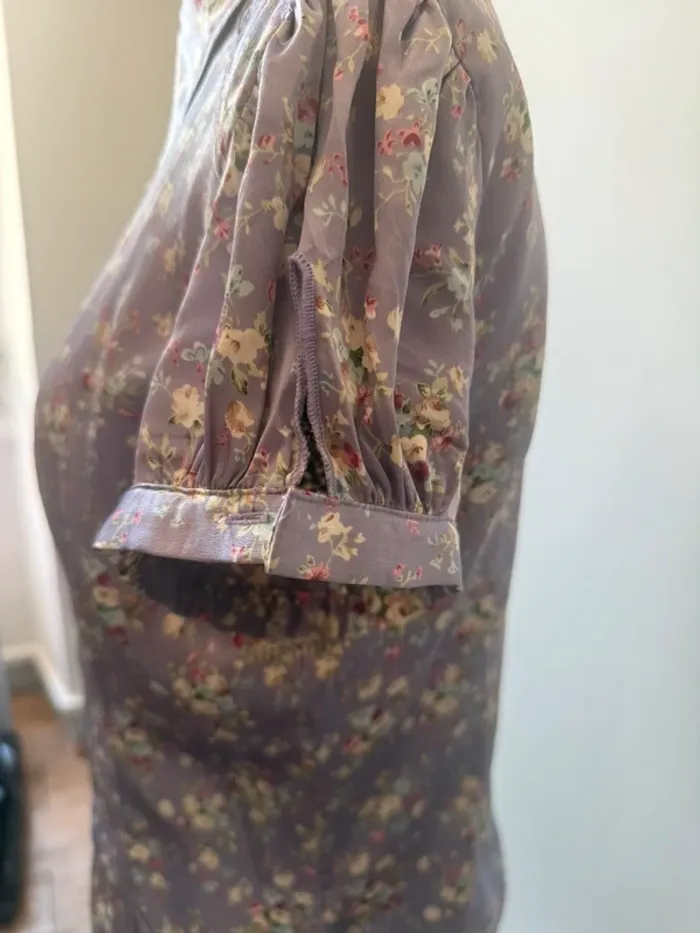Chemise Lynn Adler – 100 % soie – Taille L - photo numéro 4