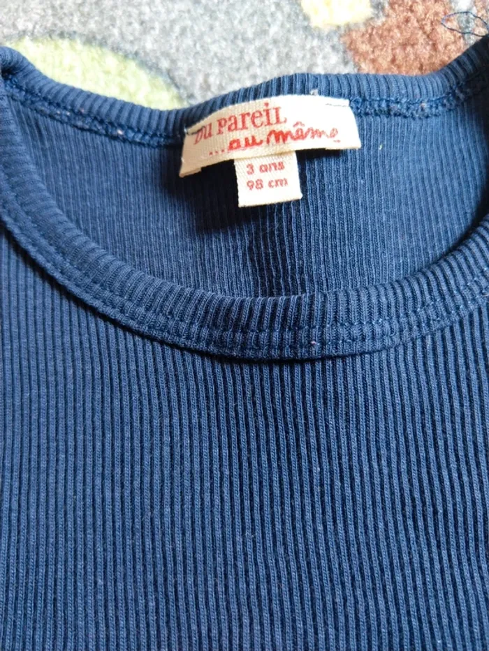 Maillot de corps Du Pareil au Même taille 3 ans, 98cm - photo numéro 2