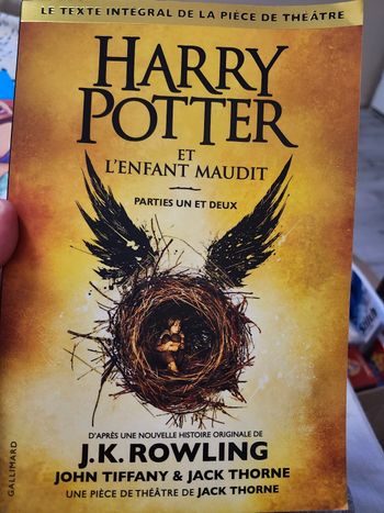 Harry Potter  et l’enfant maudit- neuf.