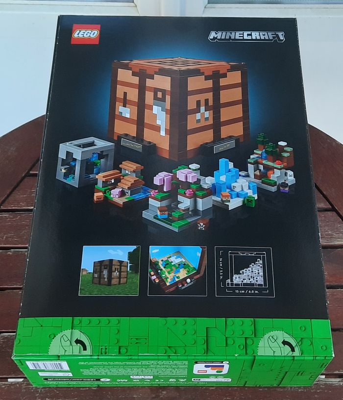 Neuf - LEGO Minecraft 21265 L'établi - photo numéro 2
