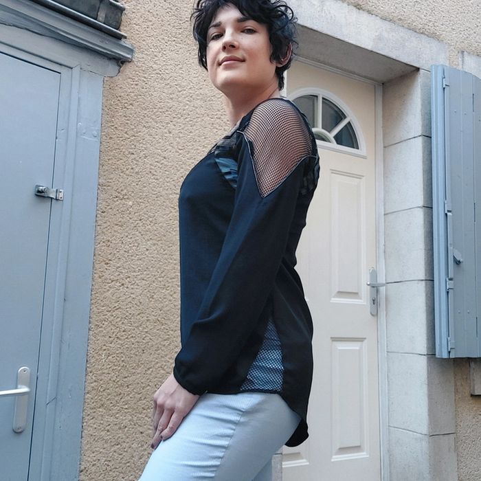 Superbe haut pour 36 petit 38 - photo numéro 2