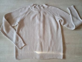 Pull en maille ecru - H&M - Taille S