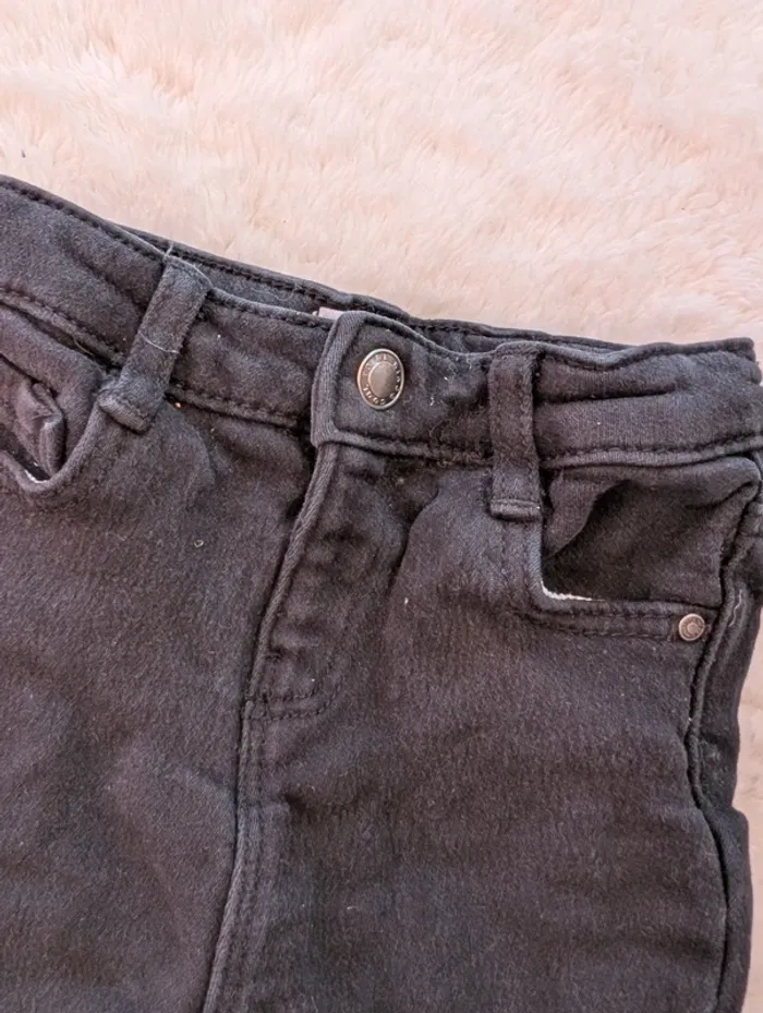Jeans noir 12-18 mois - photo numéro 2