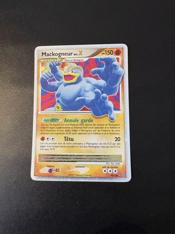 Carte Pokémon : Mackogneur Niv. X 98/100 DP Diamant et Perle Tempête fr
