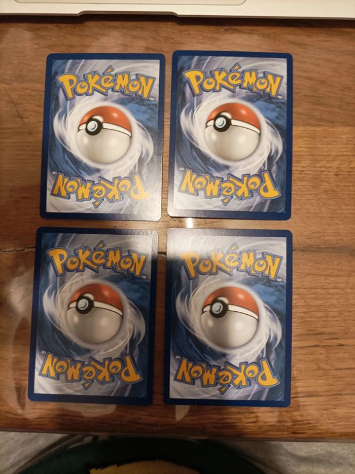Lot de 4 cartes Pokemon 151 Taupiqueur Triopikeur Colossinge Férosinge Reverse - photo numéro 5