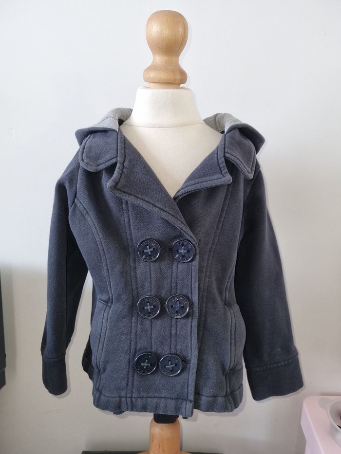 Veste à capuche Molletonée IKKS 3 ans - photo numéro 2