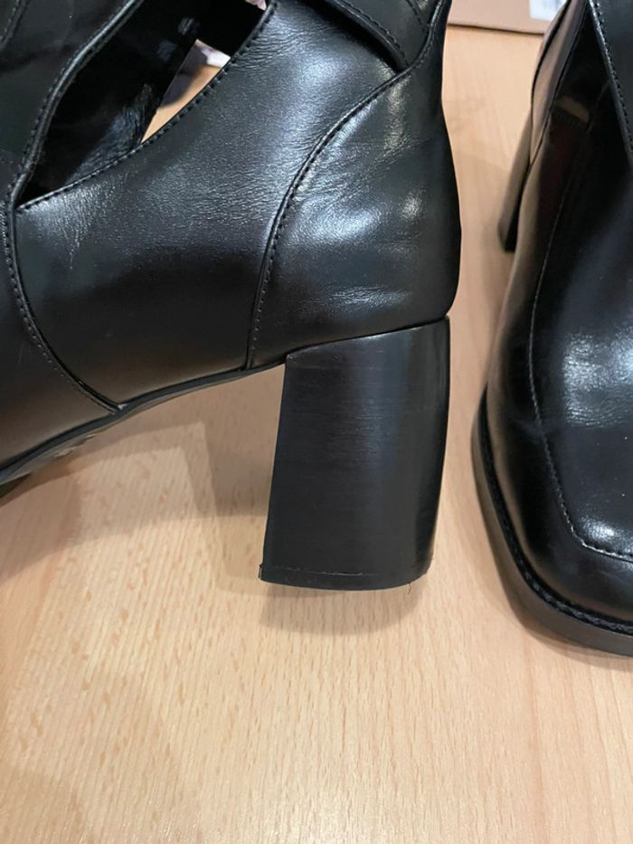 Bottines noires Minelli - photo numéro 7