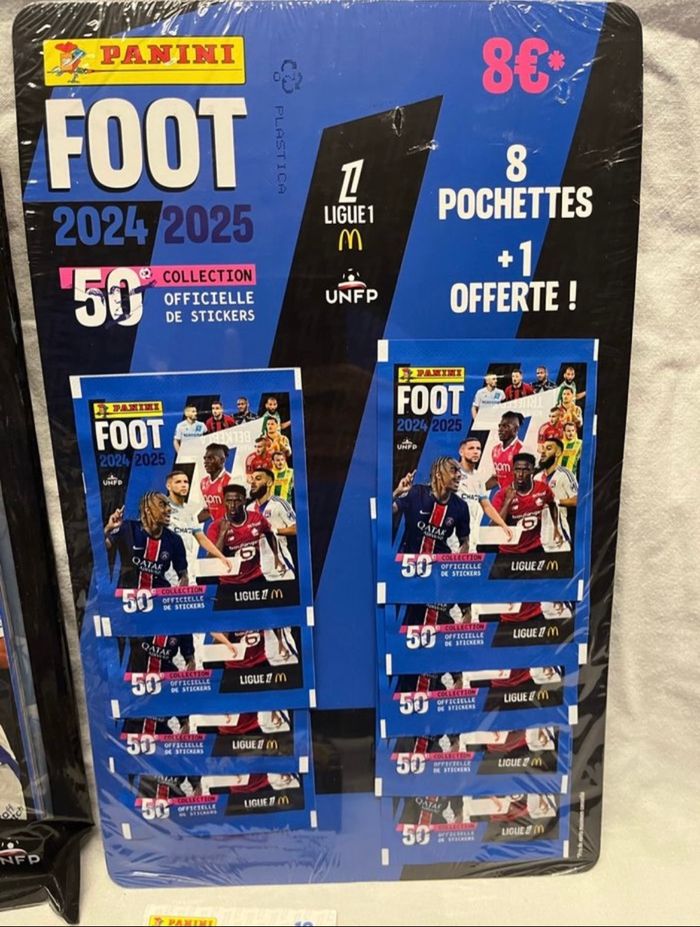 Kit panini stickers FOOT 50 collection 2024 / 2025 - photo numéro 3