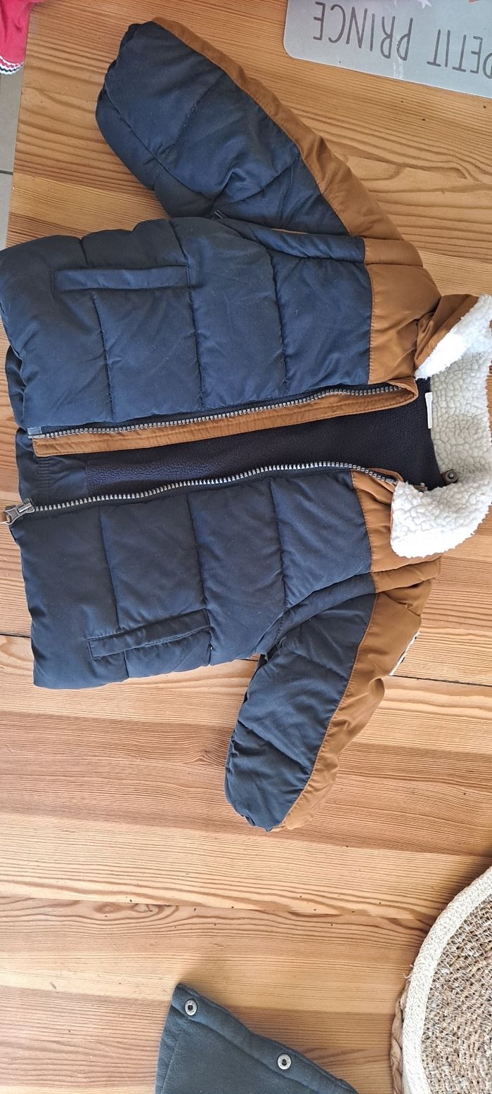 Doudoune tape à l'oeil