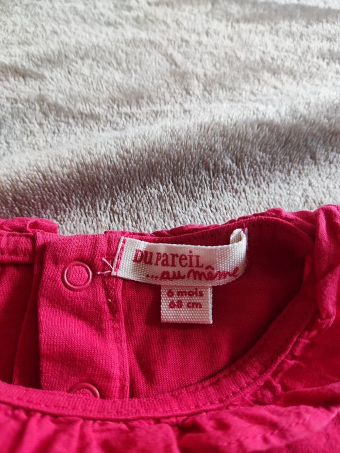 ensemble t-shirt short 6 mois - photo numéro 3