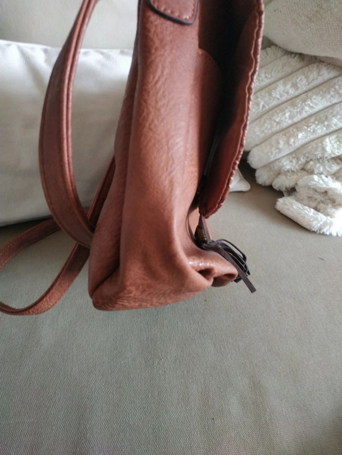 Sac marron bandoulière - photo numéro 6