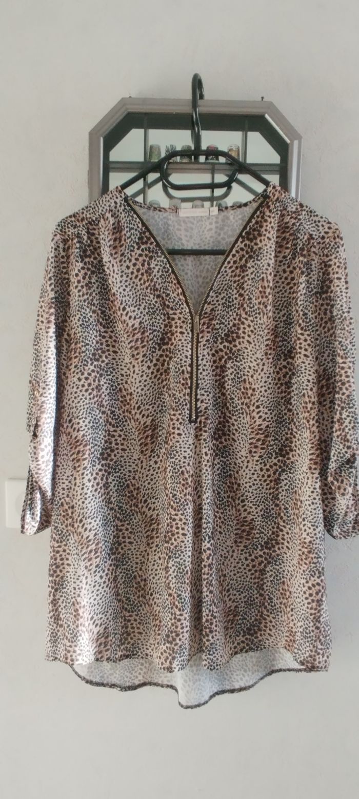 Blouse imprimée.