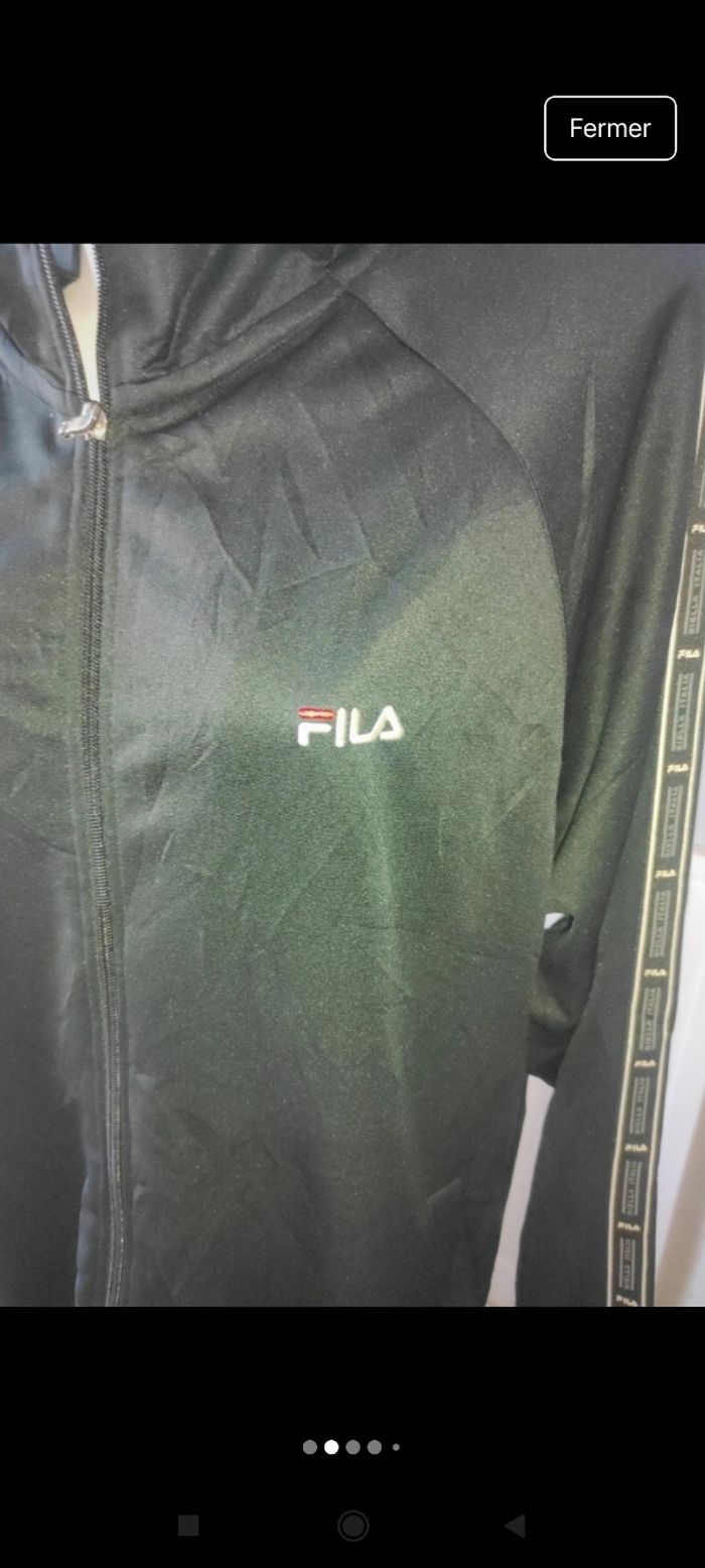 Très belle veste jogging fila h4 - photo numéro 3