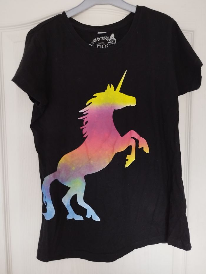 Tee shirt licorne fille