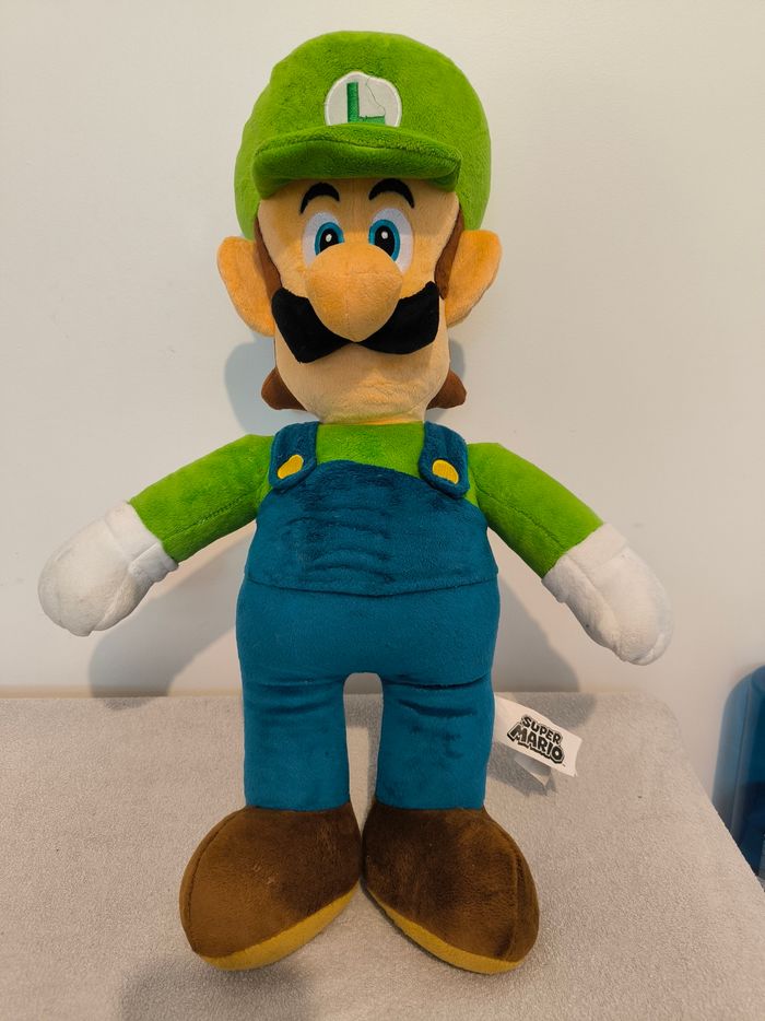 Peluche Luigi 50 cm - photo numéro 3