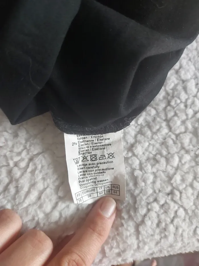 Robe noire camaieu - photo numéro 5