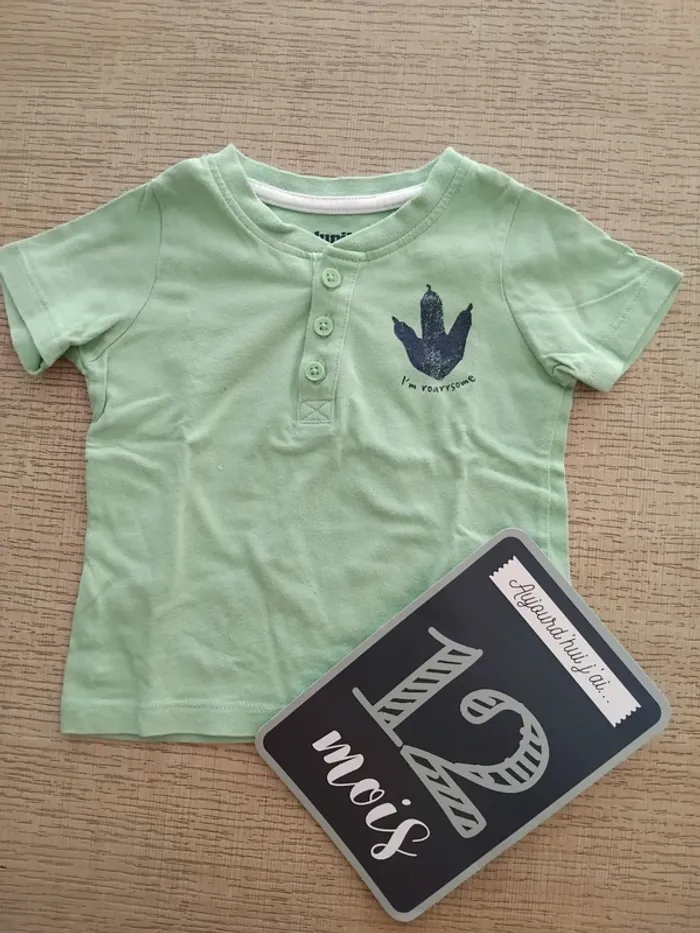 Tee shirt 12 mois / 74-80 cm