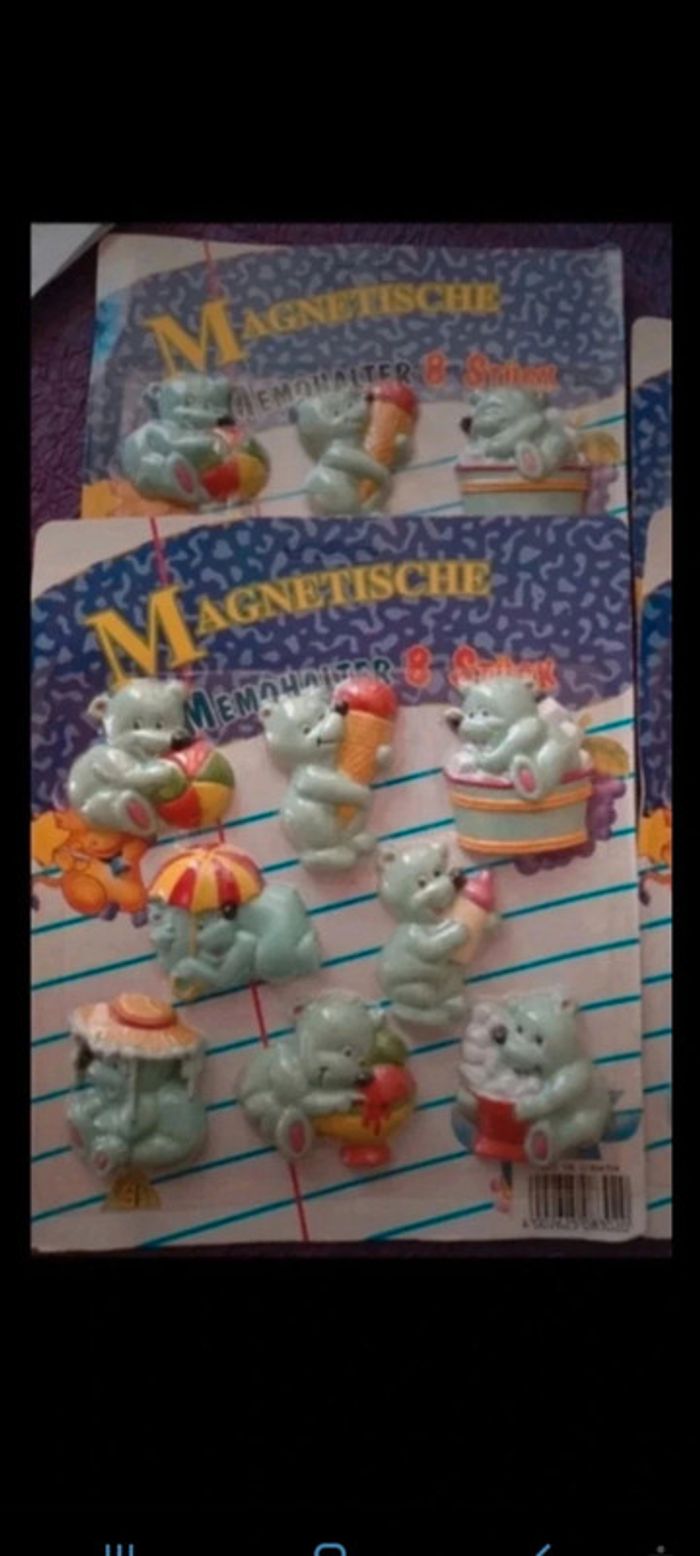 16 oursons magnets neuf - photo numéro 2