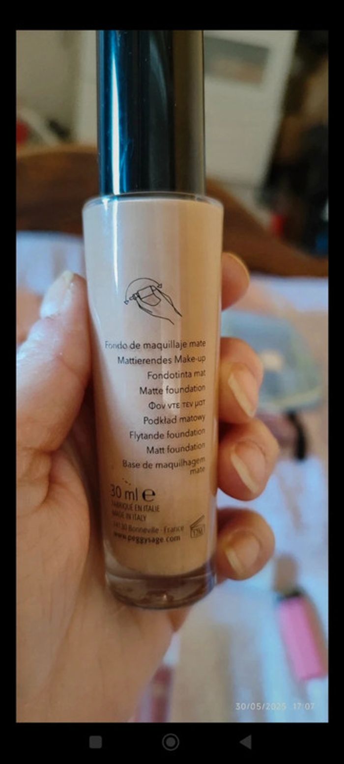 Peggy Sage Fond de teint Mat Teinte 2M Beige Naturel 30 ml - photo numéro 9