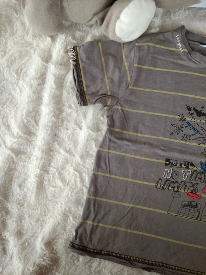 Tee shirt chemise manches courtes Garçon 3 ans Kid Kanai 100% coton - photo numéro 3