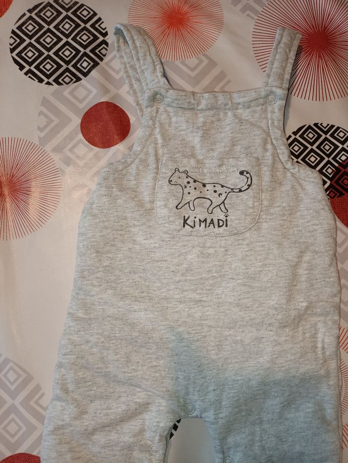 Salopette molletonnée mixte 👦 👧 taille 9 mois - photo numéro 3