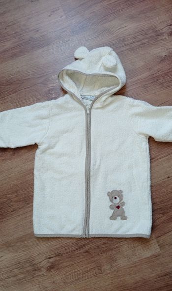 Peignoir éponge, sortie de bain mixte, Kiabi, taille 18 mois