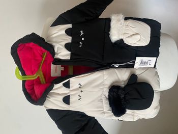 Superbe manteau chaud fille Catimini neuve