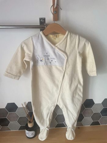 Pyjama en velours 9 mois