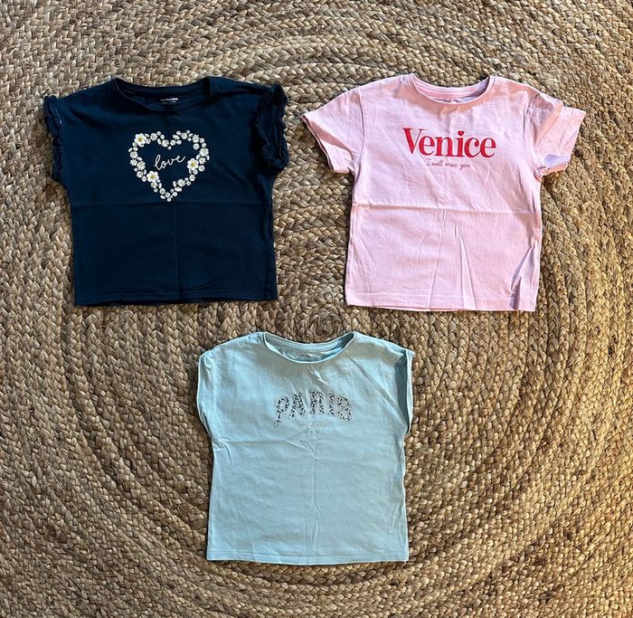 Lot de 3 teeshirt