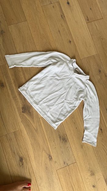 Pull blanc léger