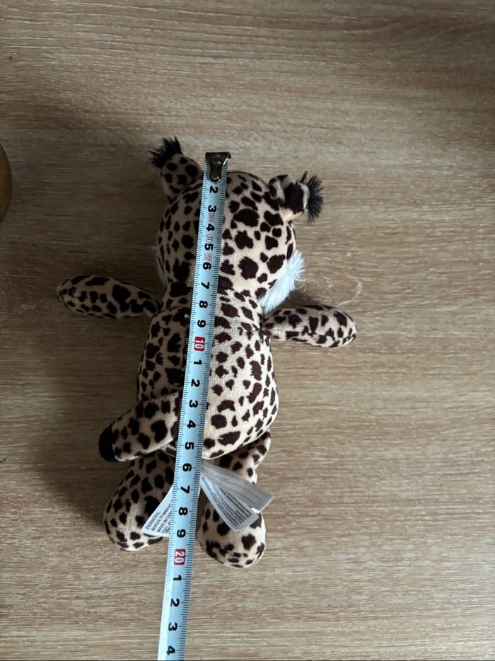 Peluche léopard kinder - photo numéro 3