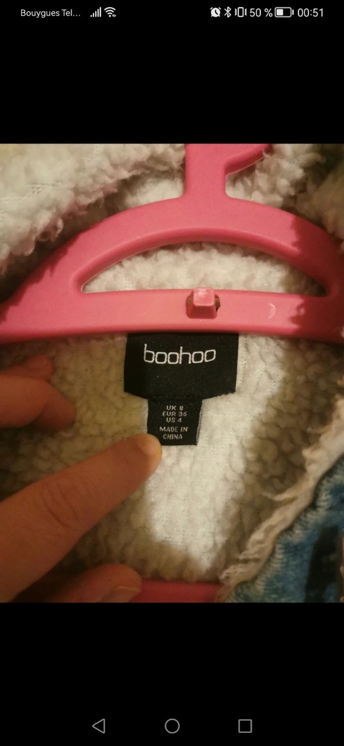 Veste en jean molletonne - photo numéro 3