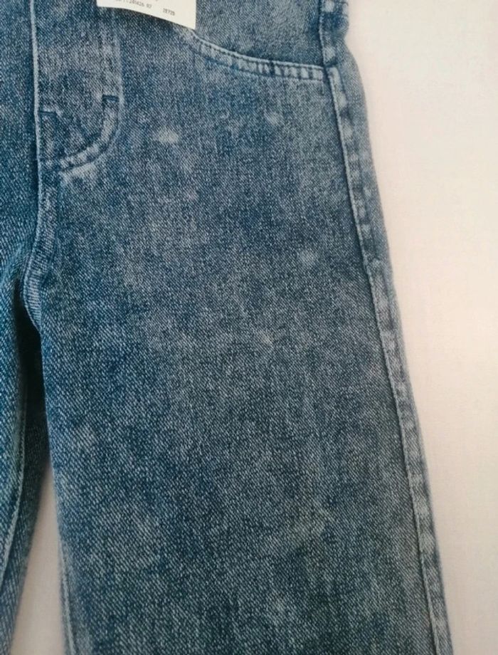 Jegging fin neuf bleu délavé H&M 10 ans - photo numéro 10