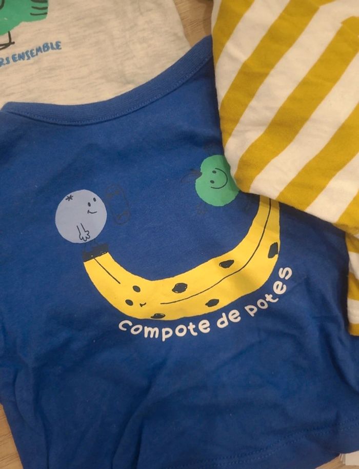 Lot de 4 t-shirts ml Tao - photo numéro 2