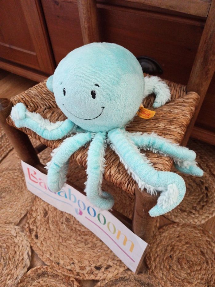 Steiff pieuvre 25 cm tbe - photo numéro 2