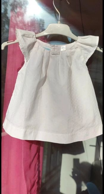 Robe blanche, 12 mois, okaidi