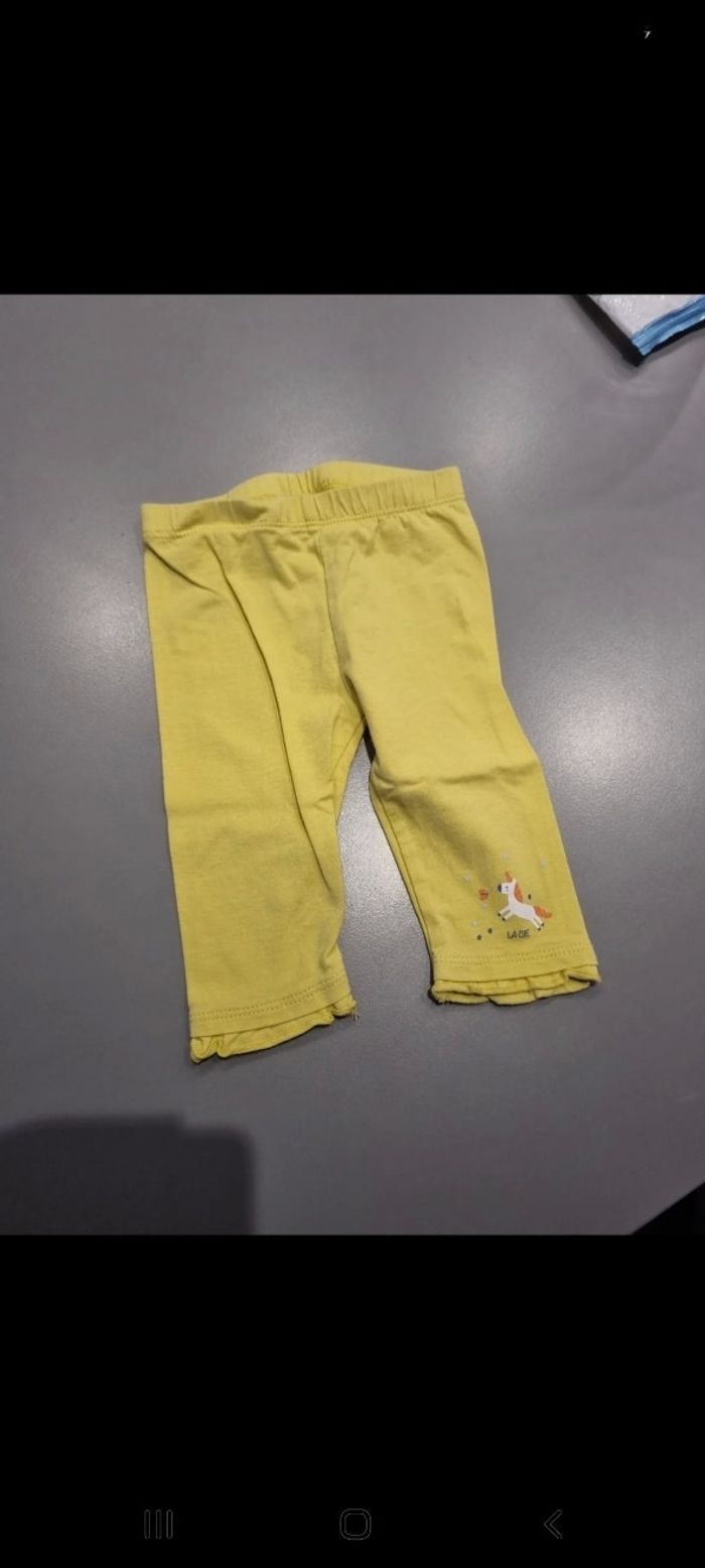 Legging vert la compagnie des petits